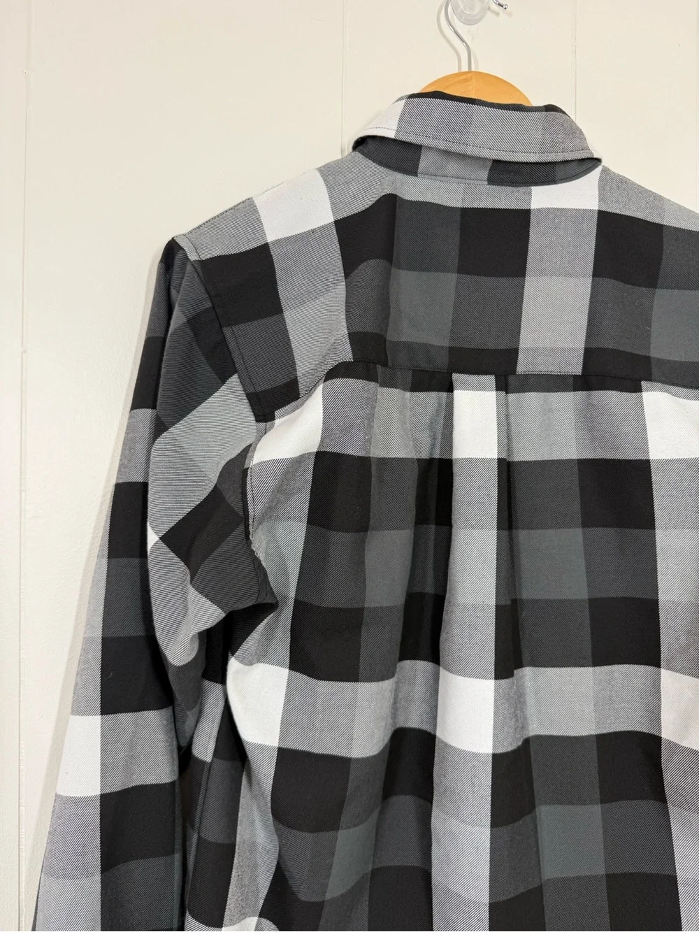 Dixxon Flannel Company Finish Line Black & White Long Sleeve Flannel